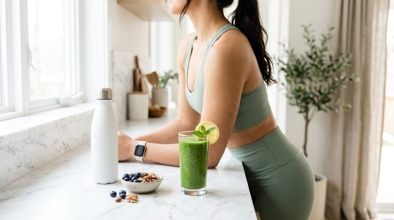 Mulher com energia e saúde praticando hábitos para como acelerar o metabolismo após os 30 anos