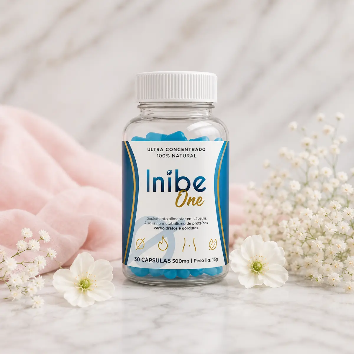 Inibe One suplemento controle de apetite